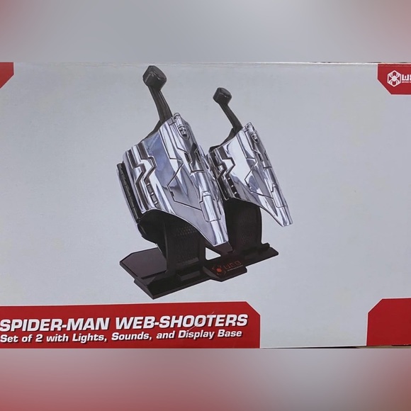 Disneyland Avengers Campus Spider-Man Web Shooters with Display Stand - No Box - Picture 5 of 5